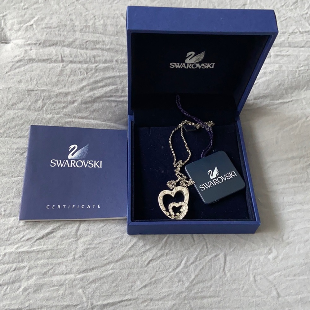 White Rhodium necklace